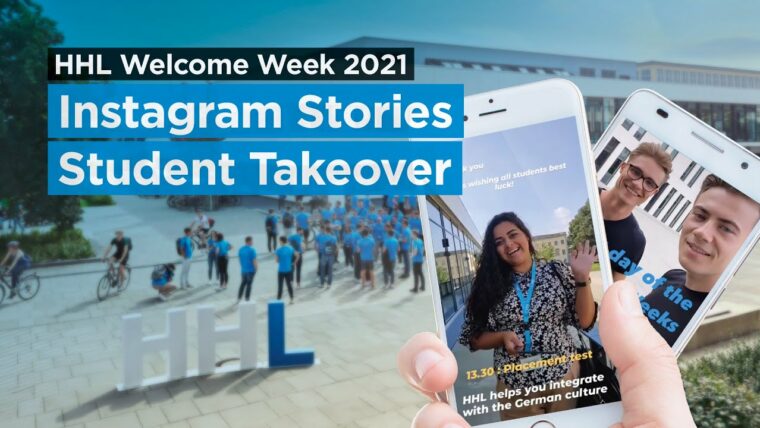 HHL Instagram Takeover Welcome Week 2021