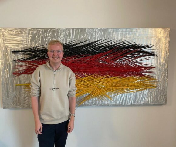 Philipp Kyas at the German Embassy in Abu Dhabi